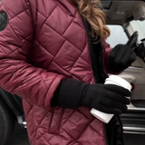 Bogna - Elegantiška pūkinė striukė su gobtuvu