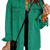 Patrycja - Klasikinė Kasdienė Džinsinė Striukė