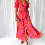 Karolina – Elegantiška, lengva suknelė su pūstomis rankovėmis