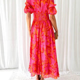 Karolina – Elegantiška, lengva suknelė su pūstomis rankovėmis