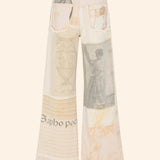 Eustachia – Džinsai su Plačiomis Kojomis ir Aukštu Juosmeniu