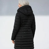 Elžbieta - Elegantiškas moteriškas paltas su išpuoselėtu apdailu