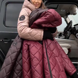 Bogna - Elegantiška pūkinė striukė su gobtuvu