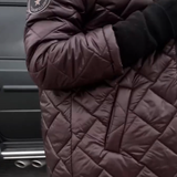 Bogna - Elegantiška pūkinė striukė su gobtuvu