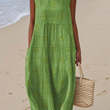 Julianna – Elegantiška medvilninė suknelė su kišenėmis