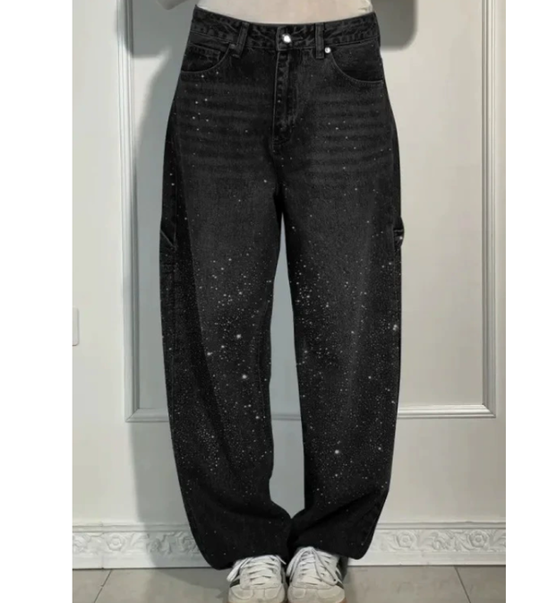 Karina – Džinsiniai kelnių moderniu kirpimu