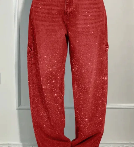 Karina – Džinsiniai kelnių moderniu kirpimu