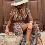 Sybella - Lengva maxi boho suknelė