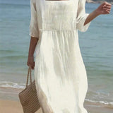 Vira – Lino suknelė kasdienai